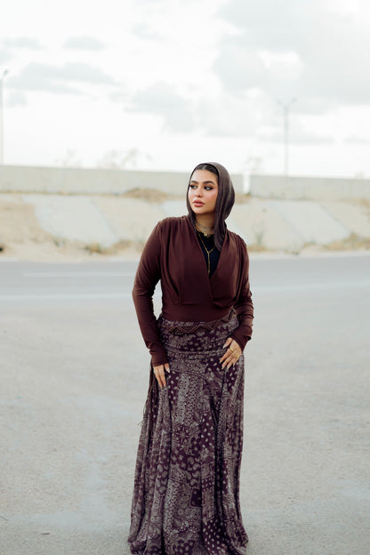 Bohemian Maxi Skirt