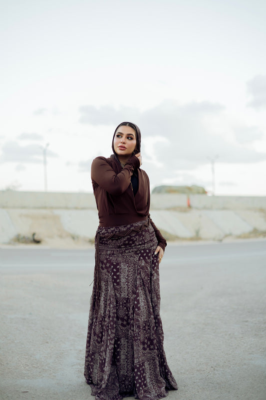 Bohemian Maxi Skirt