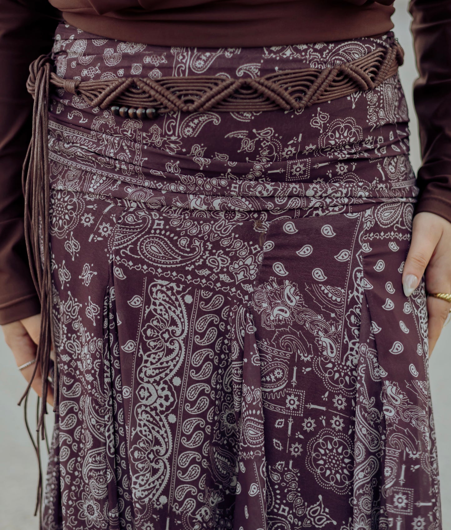 Bohemian Maxi Skirt