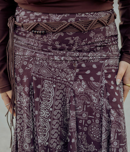 Bohemian Maxi Skirt