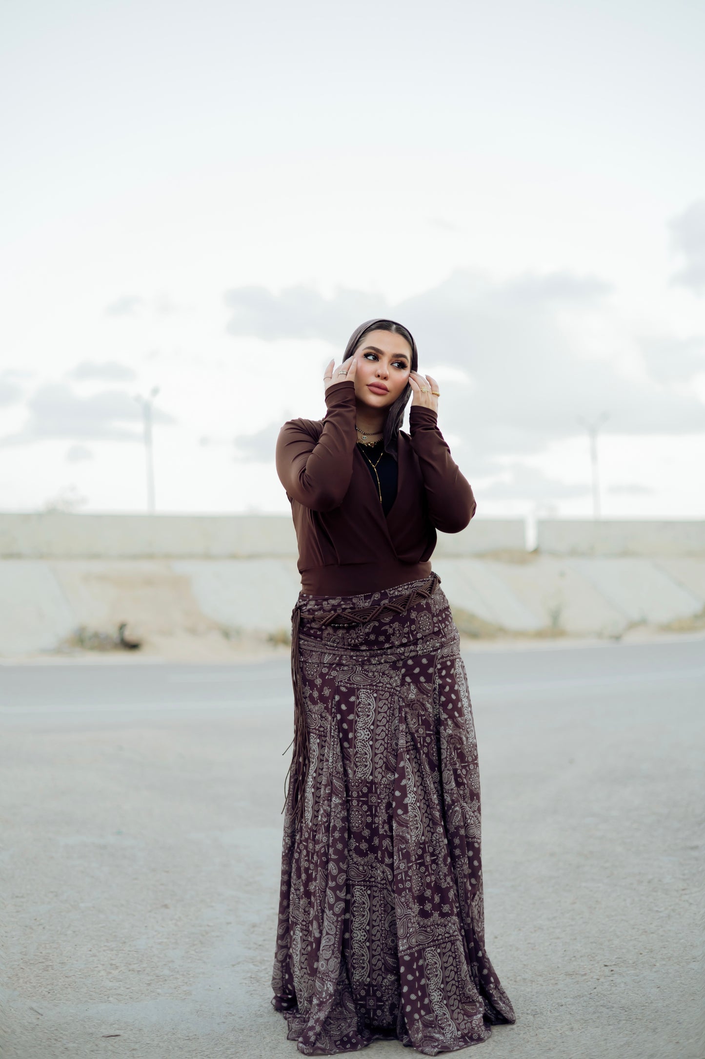 Bohemian Maxi Skirt