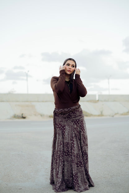 Bohemian Maxi Skirt