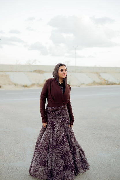 Bohemian Maxi Skirt